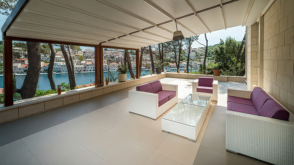 Luxusvilla am Meer auf der Insel Bra&ccaron; &ndash; private mediterrane Oase nur 30 m vom Meer entfernt