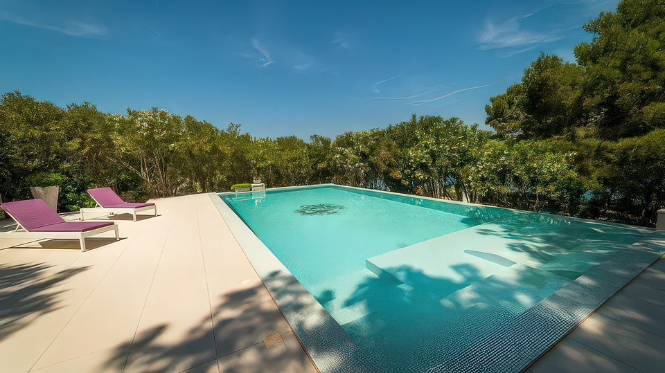 Luxusvilla am Meer auf der Insel Bra&ccaron; &ndash; private mediterrane Oase nur 30 m vom Meer entfernt