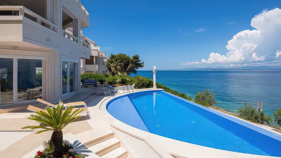 Luksuzna vila prvi vrsti do morja &ndash; Sutivan&comma; otok Bra&ccaron;
