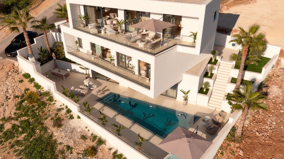 Neue luxuri&ouml;se Villa mit Meerblick auf &Ccaron;iovo &ndash; Ihr neues Zuhause oder die Investition Ihrer Tr&auml;ume&excl;