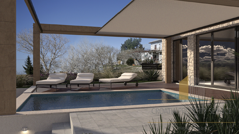 Moderna villa di lusso con piscina a 270 m dalla spiaggia nei dintorni di Zara!