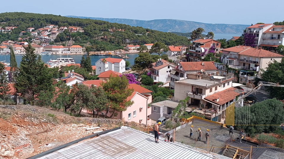 Luxury semi-detached villa with sea view - Jelsa, Hvar!