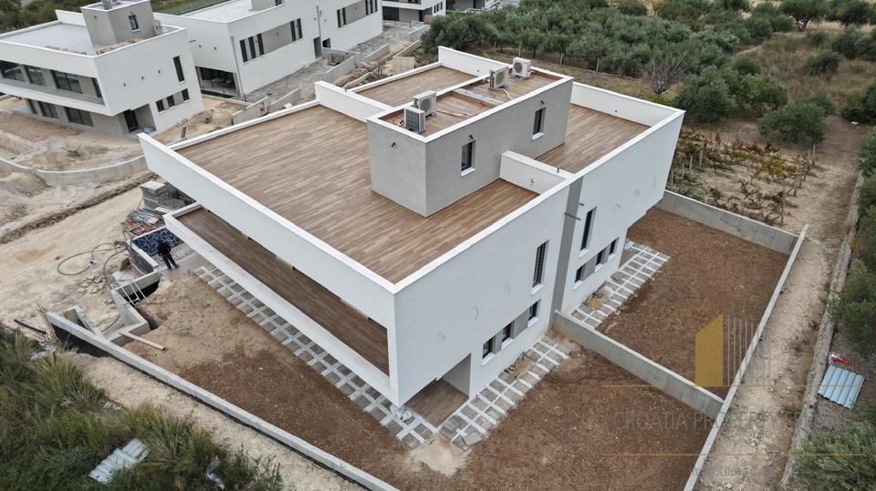 Neue Luxusvilla mit Panoramablick auf das Meer in der Umgebung von Split!
