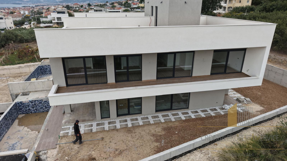 Neue Luxusvilla mit Panoramablick auf das Meer in der Umgebung von Split!