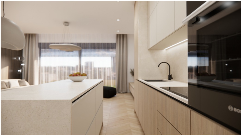 Moderna dvojna hi&scaron;a s bazenom&comma; 150 m od morja v okolici &Scaron;ibenika&excl;