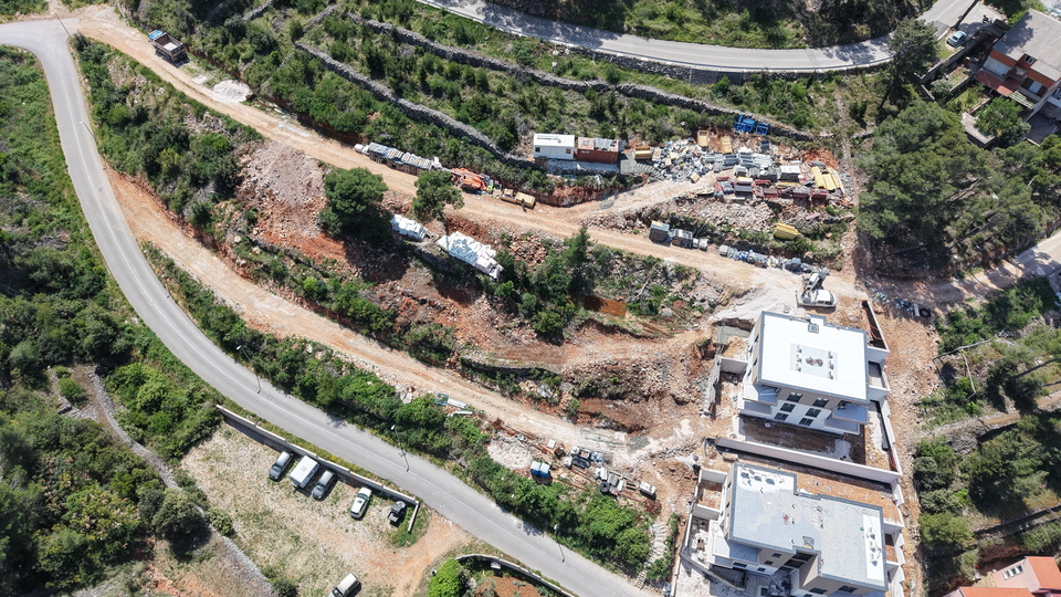 Exklusiver Komplex luxuri&ouml;ser Villen mit Meerblick &ndash; Jelsa&comma; Hvar
