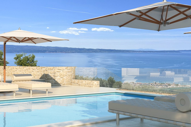 Luxury villa with panoramic sea view –  Podstrana, Split