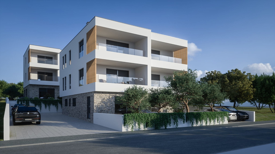 Luxury apartment with garden first row to the beach - Brodarica&comma; &Scaron;ibenik&excl;