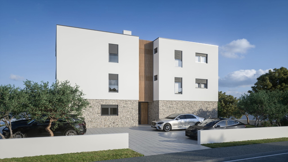 Luxury apartment with garden first row to the beach - Brodarica&comma; &Scaron;ibenik&excl;
