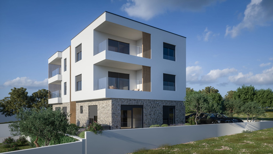 Luxury apartment with garden first row to the beach - Brodarica&comma; &Scaron;ibenik&excl;