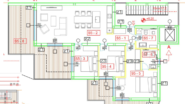 Luxury penthouse with rooftop terrace - second row by the sea&comma; Sevid&excl;