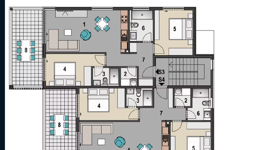 Luksuzni apartman u prizemlju s vrtom 170 m od pla&zcaron;e - Mandre&comma; otok Pag&excl;