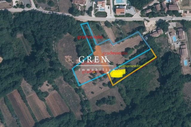 Land, 7235 m2, For Sale, Tinjan - Kringa