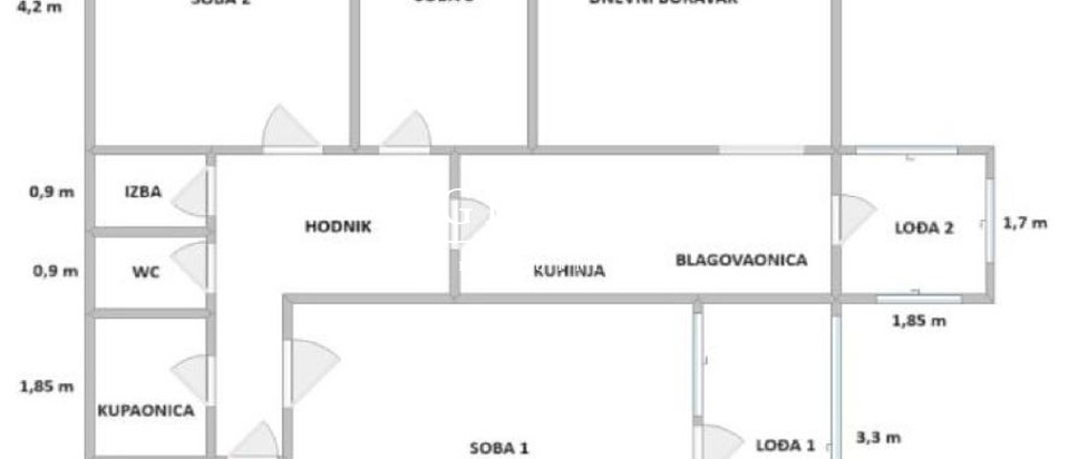 Appartamento, 80 m2, Vendita, Novi Zagreb - Utrina