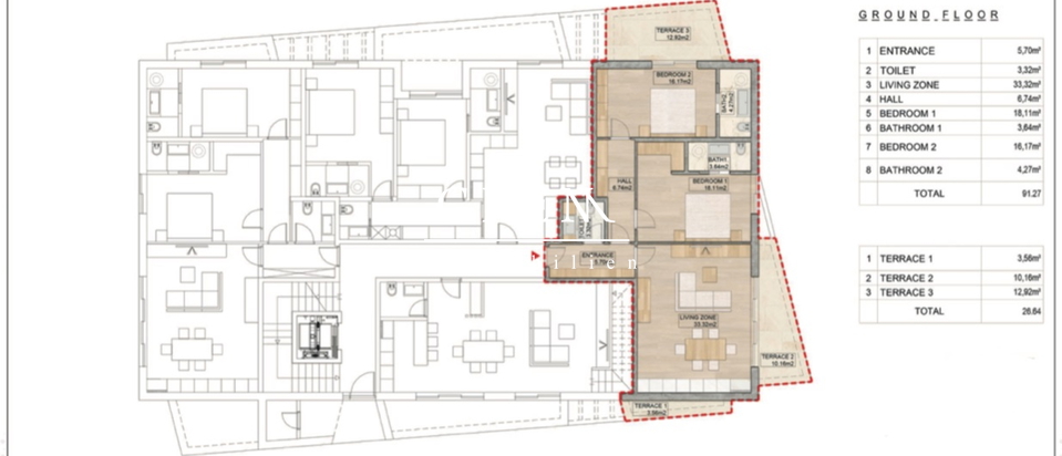 Wohnung, 116 m2, Verkauf, Vodice