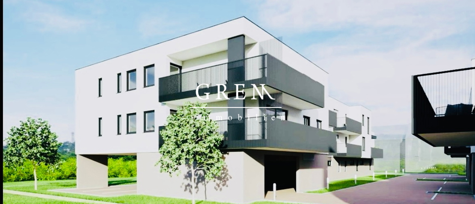 Prodaja novogradnja,stan 101,99 m² neto,s 2 parkirna mjesta,Velika Gorica!