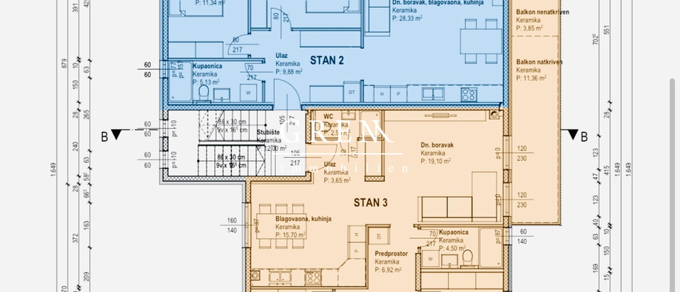 Prodaja novogradnja,stan 96,05 m² neto,Velika Gorica!