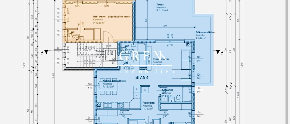 Prodaja novogradnja, stan 99,84 m² neto,Velika Gorica!