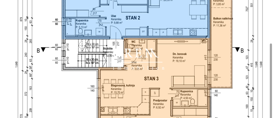 Prodaja novogradnja,stan 101,99 m² neto,s 2 parkirna mjesta,Velika Gorica!