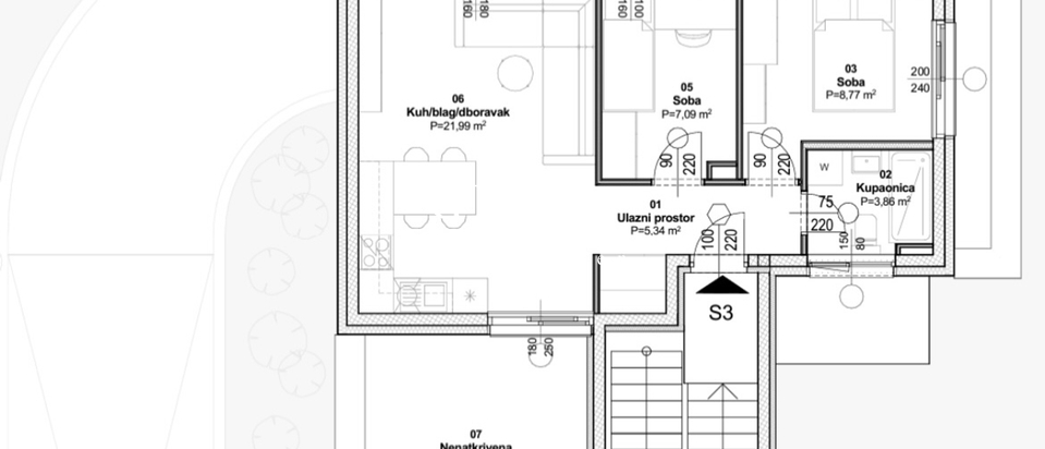 TOP NOVOGRADNJA,DUBRAVA,71.43m2(neto)