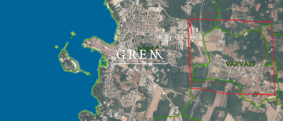 Land, 3244 m2, For Sale, Poreč