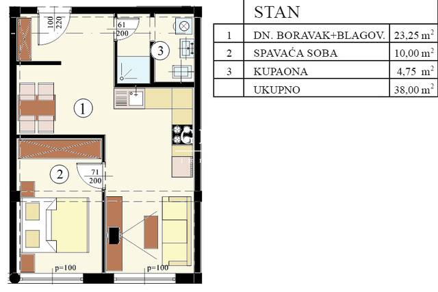 Appartamento, 38 m2, Vendita, Poreč