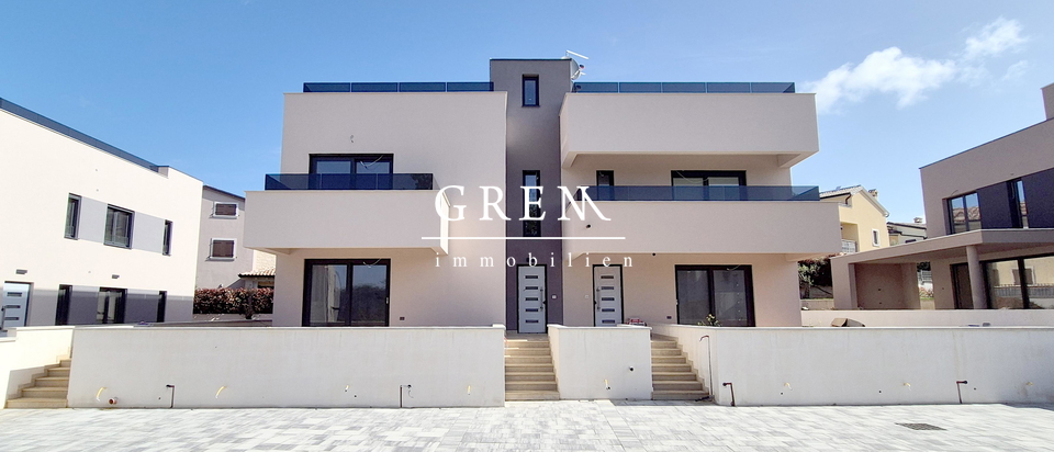 New apartments under construction in Poreč