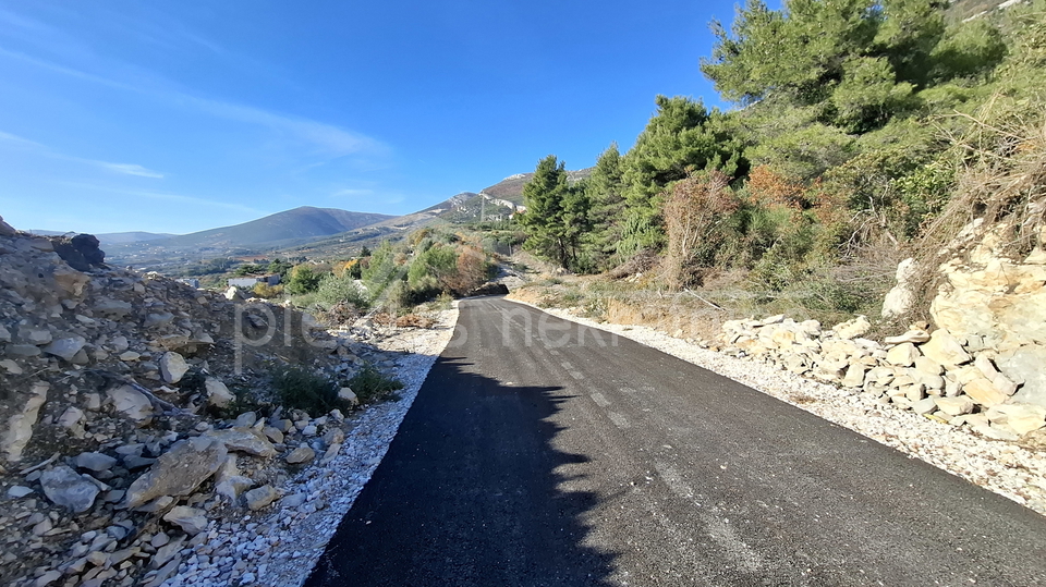 Zemlji&scaron;te s prekrasnim pogledom na more - Ka&scaron;tel Stari