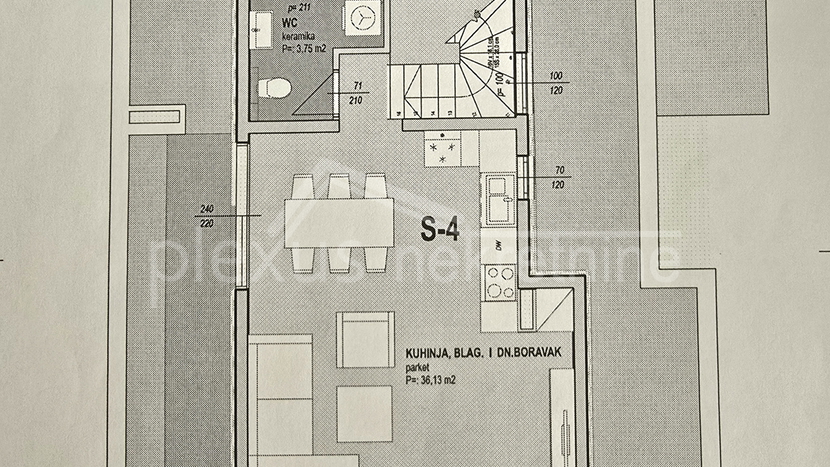 Apartment&comma; 115 m2&comma; For Sale&comma; Ka&scaron;tel Gomilica