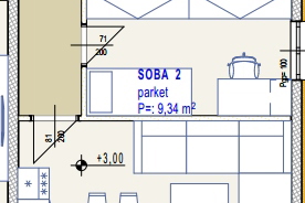 Appartamento, 71 m2, Vendita, Seget Donji