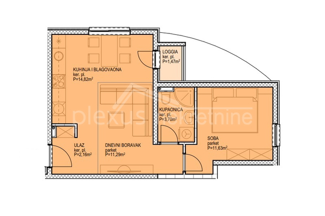 Appartamento, 52 m2, Vendita, Split - Sirobuja