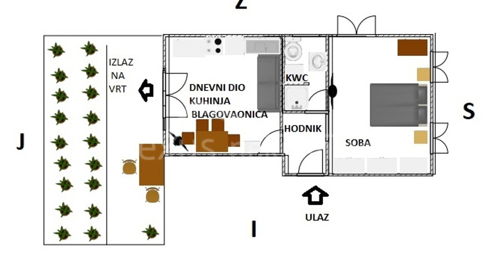 Appartamento, 38 m2, Vendita, Split - Meje