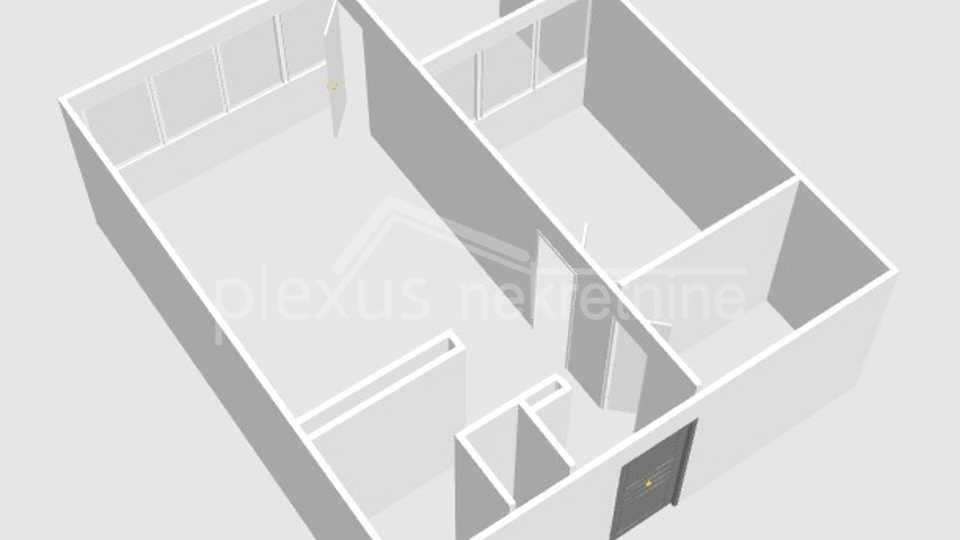 Wohnung, 43 m2, Verkauf, Split - Visoka