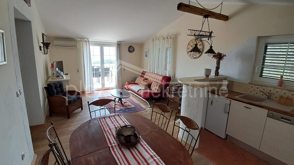 KUĆA S POGLEDOM NA MORE. TRI APARTMANA I PARKINGOM PRODAJE SE !