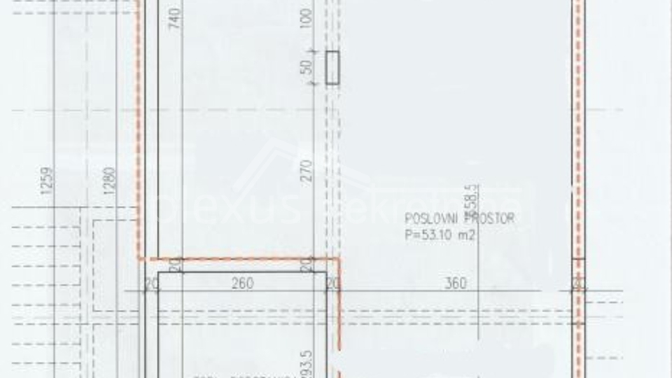 Geschäftsraum, 126 m2, Verkauf, Split - Blatine