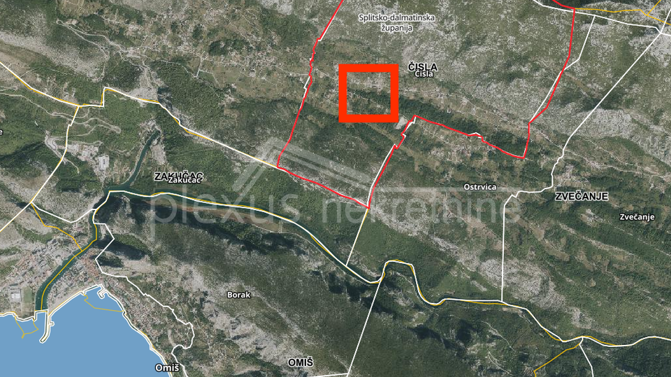 Land&comma; 783 m2&comma; For Sale&comma; Omi&scaron; - &Ccaron;isla