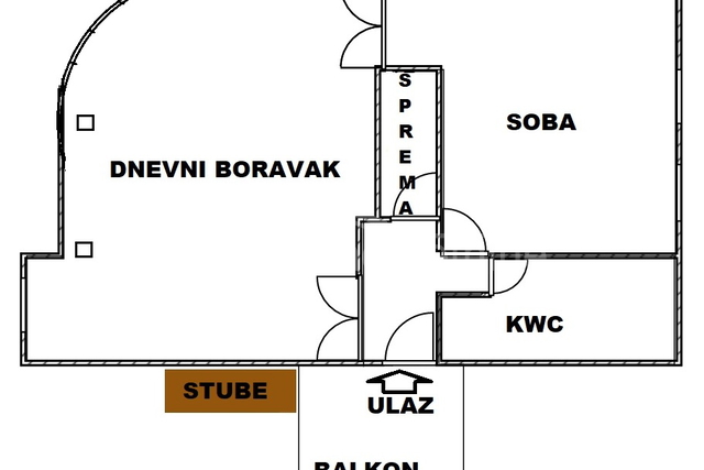 Wohnung, 75 m2, Verkauf, Split - Gripe