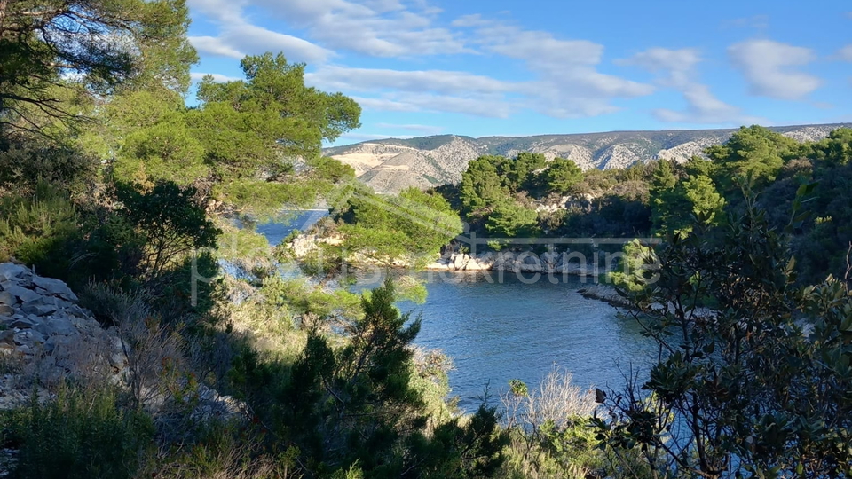 Zemljište prvi red do mora, Hvar, Stari Grad, 12000 m2