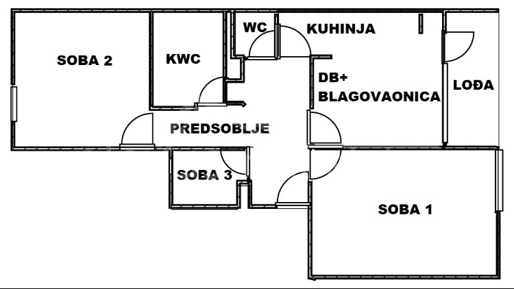 Wohnung, 61 m2, Verkauf, Split - Bol