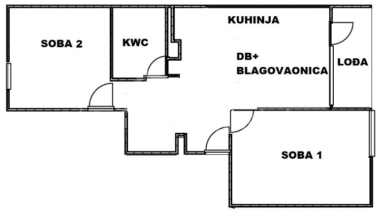 Wohnung, 61 m2, Verkauf, Split - Bol