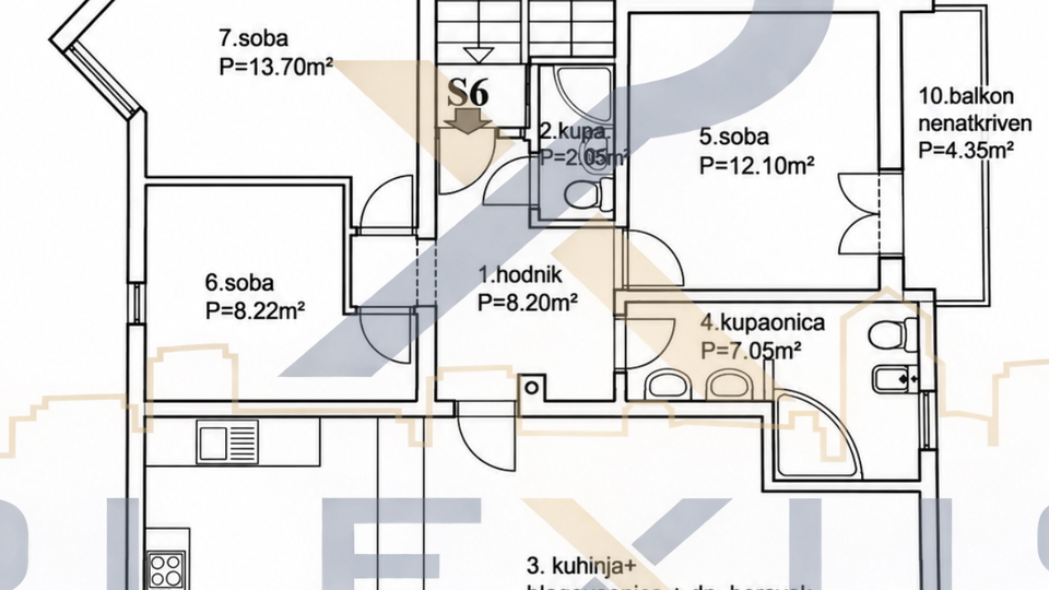 Apartment&comma; 95 m2&comma; For Sale&comma; Makarska