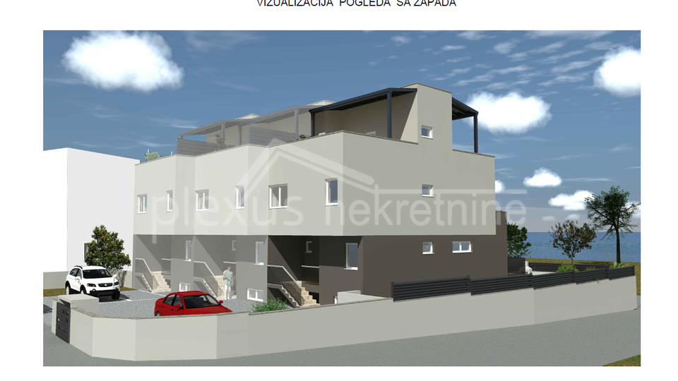 Ka&scaron;tel &Scaron;tafili&cacute;&colon; Ku&cacute;a - villa s bazenom s pogledom na more