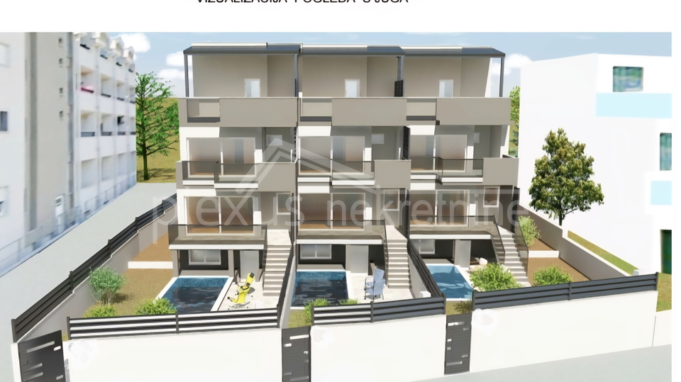 Ka&scaron;tel &Scaron;tafili&cacute;&colon; Ku&cacute;a - villa s bazenom s pogledom na more