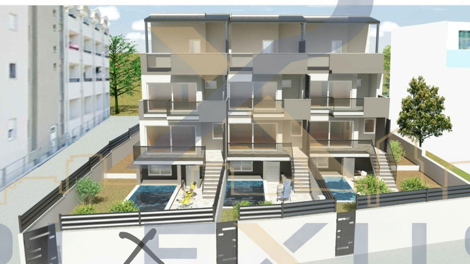 Ka&scaron;tel &Scaron;tafili&cacute;&colon; Ku&cacute;a - villa s bazenom s pogledom na more