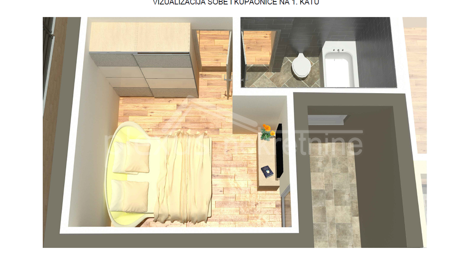 Ka&scaron;tel &Scaron;tafili&cacute;&colon; Ku&cacute;a - villa s bazenom s pogledom na more