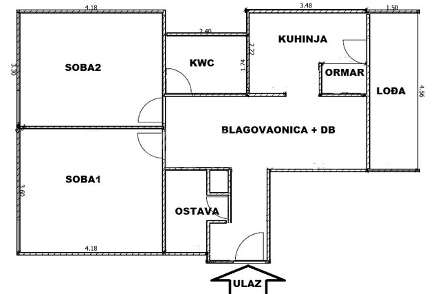 Appartamento, 65 m2, Vendita, Split - Split 3
