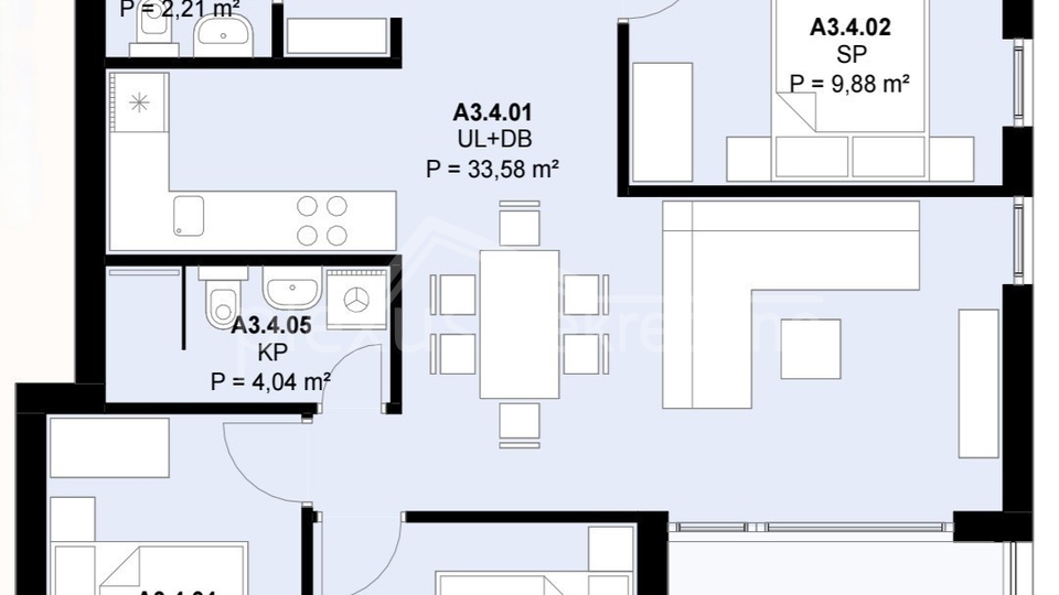 TROSOBAN STAN&comma; KA&Scaron;TEL NOVI&comma; RUDINE