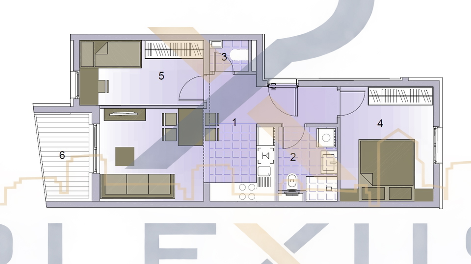 Appartamento&comma; 50 m2&comma; Vendita&comma; Trogir