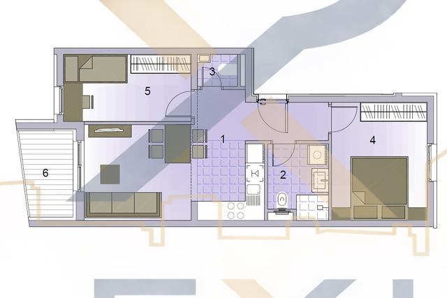 Appartamento, 50 m2, Vendita, Trogir