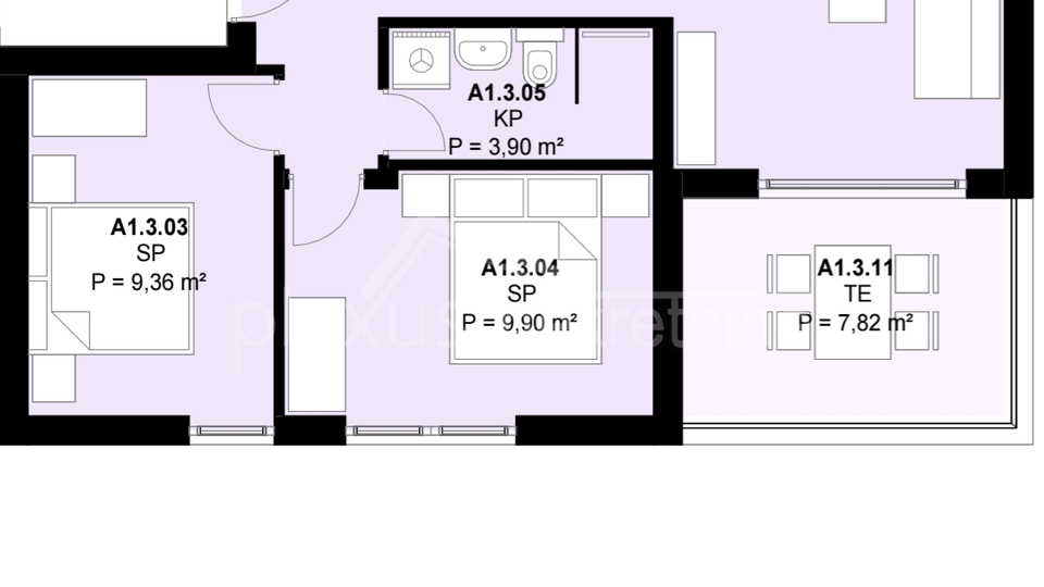 Apartment&comma; 76 m2&comma; For Sale&comma; Ka&scaron;tel Novi